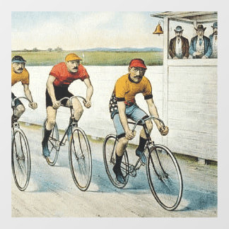 TOP Cycling Old School Window Cling
