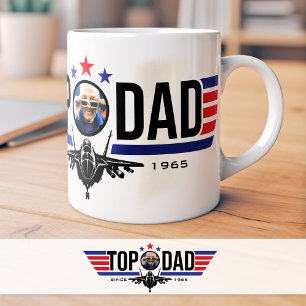 Top Dad   Father's Day Two-Tone Coffee Mug