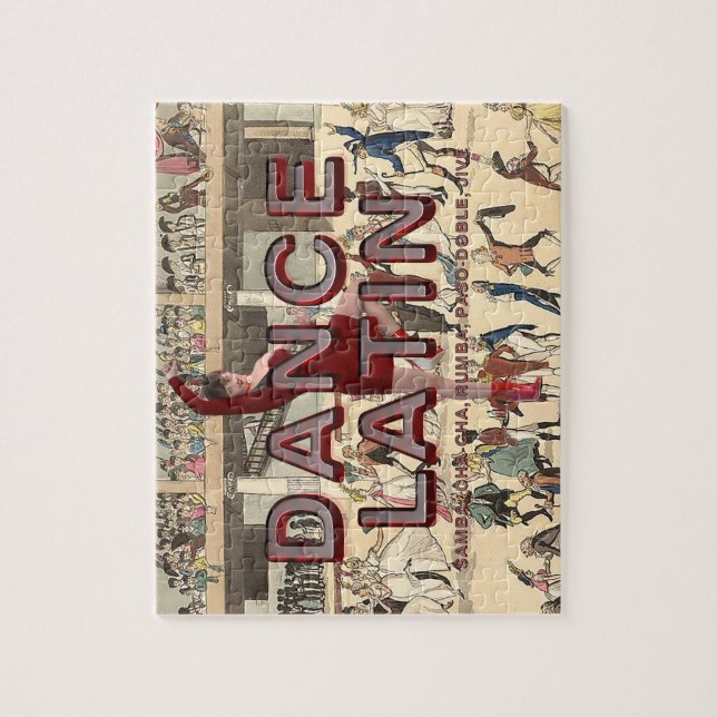 TOP Dance Latin Jigsaw Puzzle (Vertical)