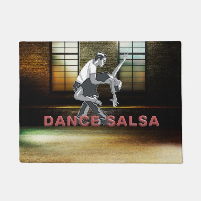 TOP Dance Salsa Doormat (Front)