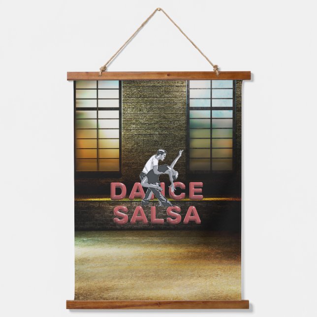 TOP Dance Salsa Hanging Tapestry (Front)