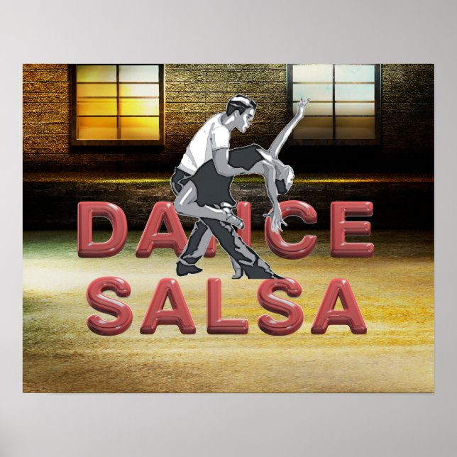 TOP Dance Salsa Poster (Front)
