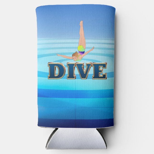 TOP Dive Seltzer Can Cooler (Front)