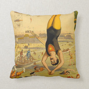 TOP Diving Slogan Cushion