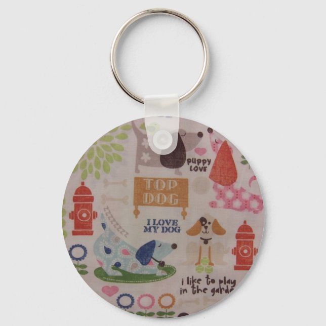 Top Dog Key Ring (Front)