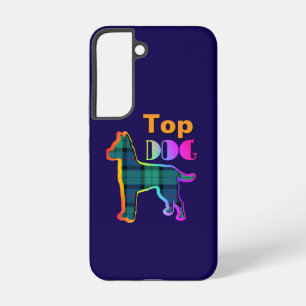  Top Dog Logo Dk Blue    Samsung Galaxy Case