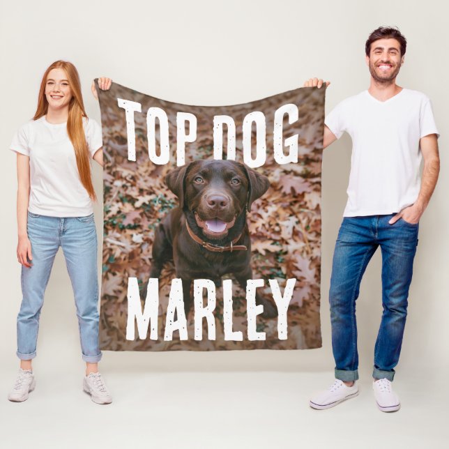 Top Dog PhotoPop Fleece Blanket (In Situ)