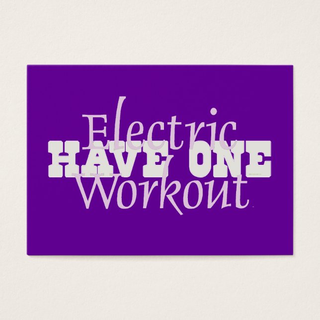 TOP Electric Workout (Front)