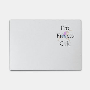 TOP Fitness Chic Post-it Notes