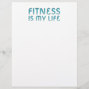 TOP Fitness Is My Life Flyer