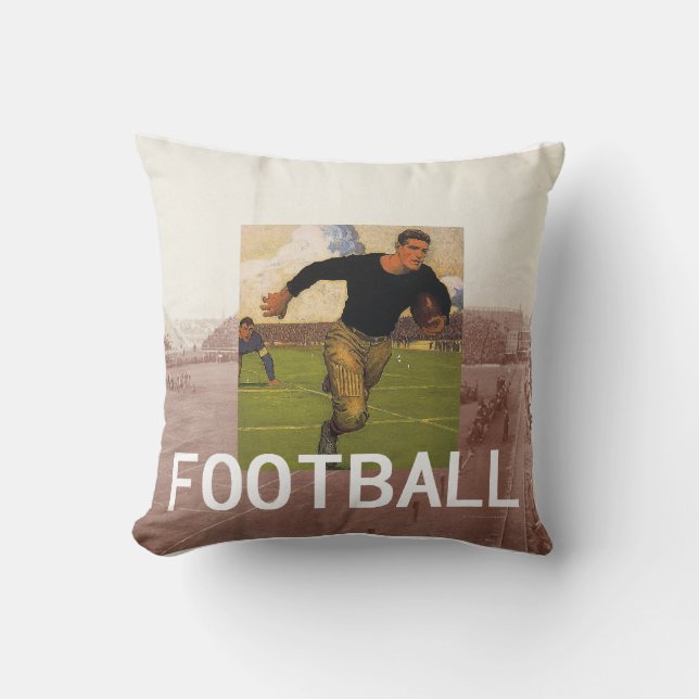TOP Football Old School Cushion (Front)