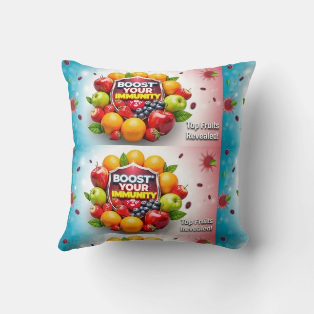 Top Fruits You Need To Boost Your Immunity! Cushion (Back)