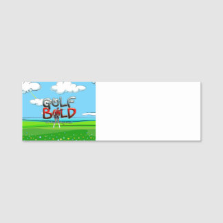 TOP Golf Bold Name Tag
