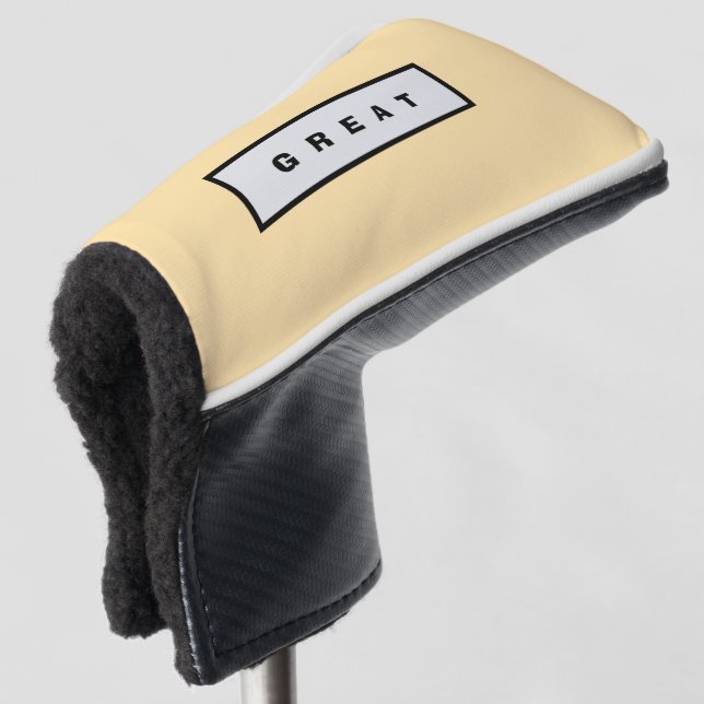 Top Golf Equipment Head Cover (3/4 Front)