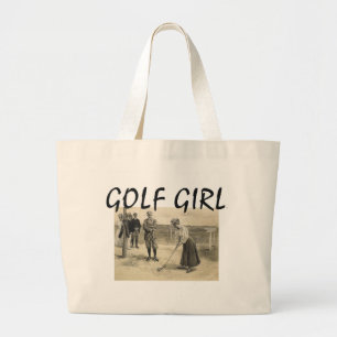 TOP Golf Girl Large Tote Bag