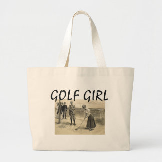 TOP Golf Girl Large Tote Bag