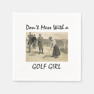 TOP Golf Girl Napkins