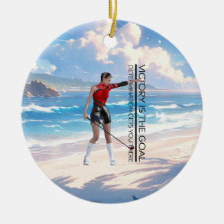 TOP Golf Victory Goal Ceramic Tree Decoration