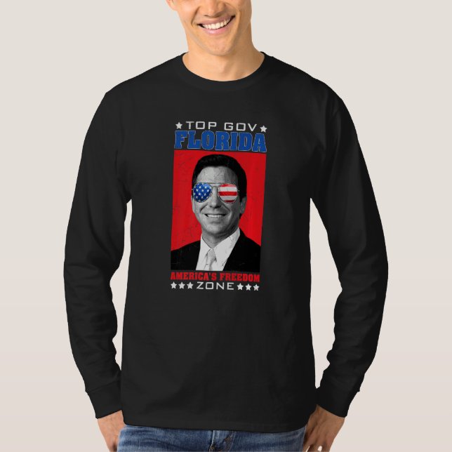Top Gov Ron Desantis Top Gov Desantis 2024 Electio (Front)