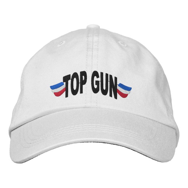 Top Gun Embroidered Hat (Front)