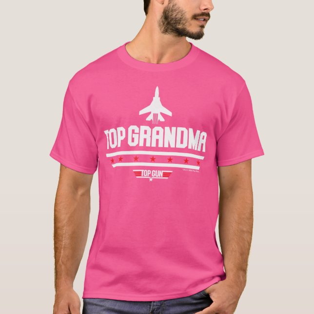 Top Gun Mother'S Day Top Grandma (Front)
