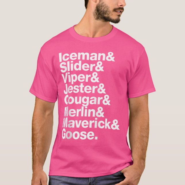Top Gun Pilot Names (Front)