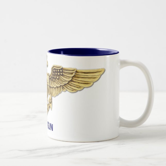 Top Gun Two-Tone Coffee Mug (Right)