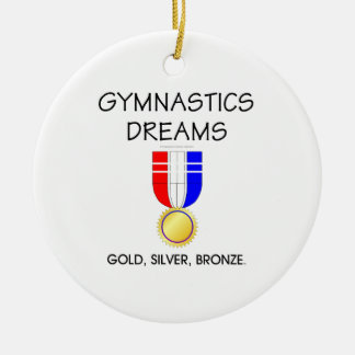 TOP Gymnastics Dreams Ceramic Tree Decoration