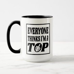 Top Hanukkah Dreidel Gimel Joke Gift Gen Z Alpha Mug