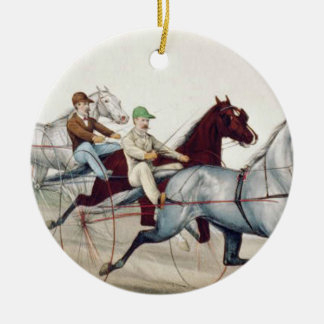 TOP Harness Racing Ceramic Tree Decoration