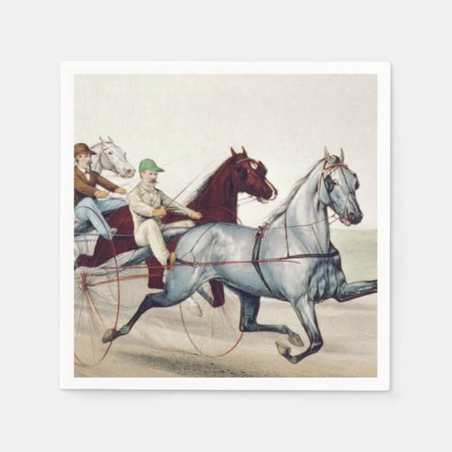 TOP Harness Racing Napkin (Front)