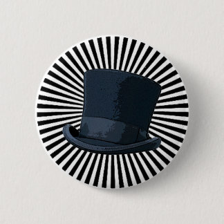 Top Hat! 6 Cm Round Badge