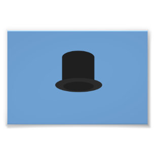 top-hat photo print