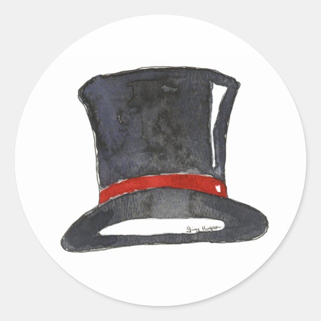 Top Hat Sticker (Front)