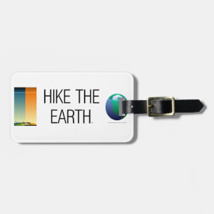 TOP Hike the Earth Luggage Tag