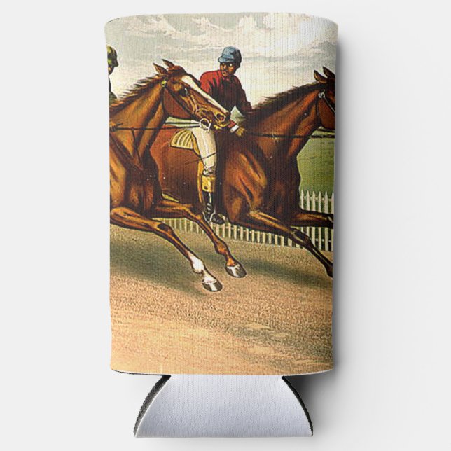 TOP Horse Racing is My Life Seltzer Can Cooler (Front)