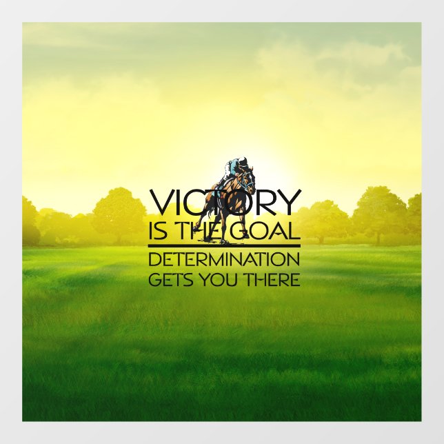 TOP Horse Racing Victory Goal (Sheet)