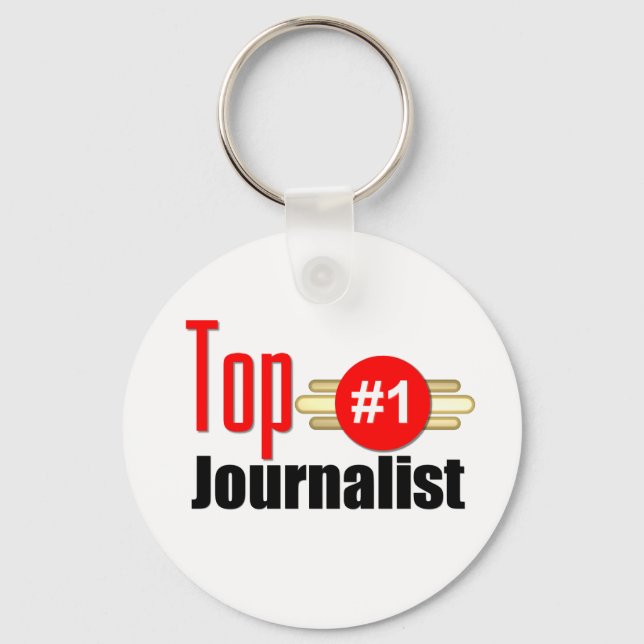 Top Journalist Key Ring (Front)