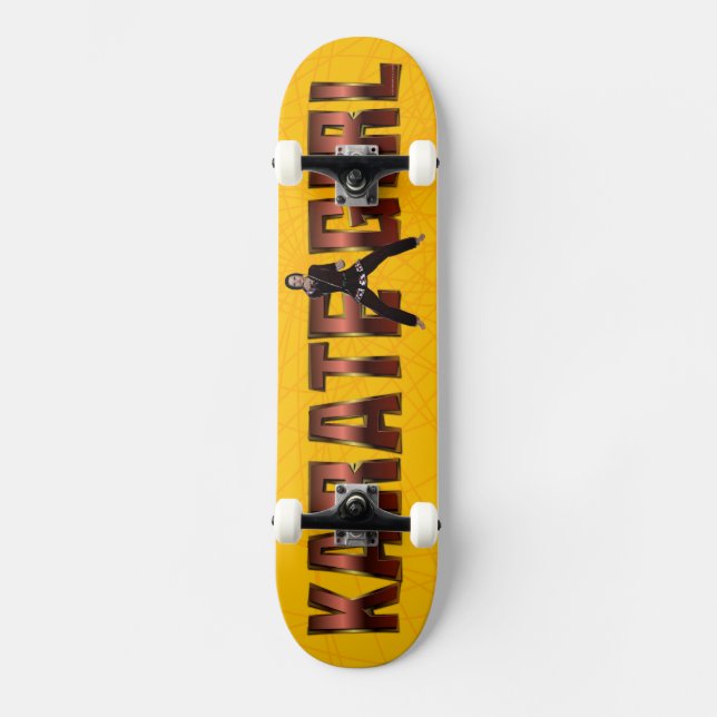 TOP Karate Girl Skateboard (Front)