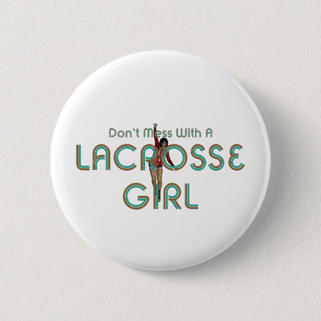 TOP Lacrosse Girl DMW Buttons (Front)