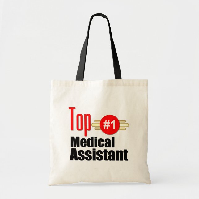 Top Medical Assistant Tote Bag (Front)
