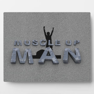 TOP Muscle Up Man Plaque