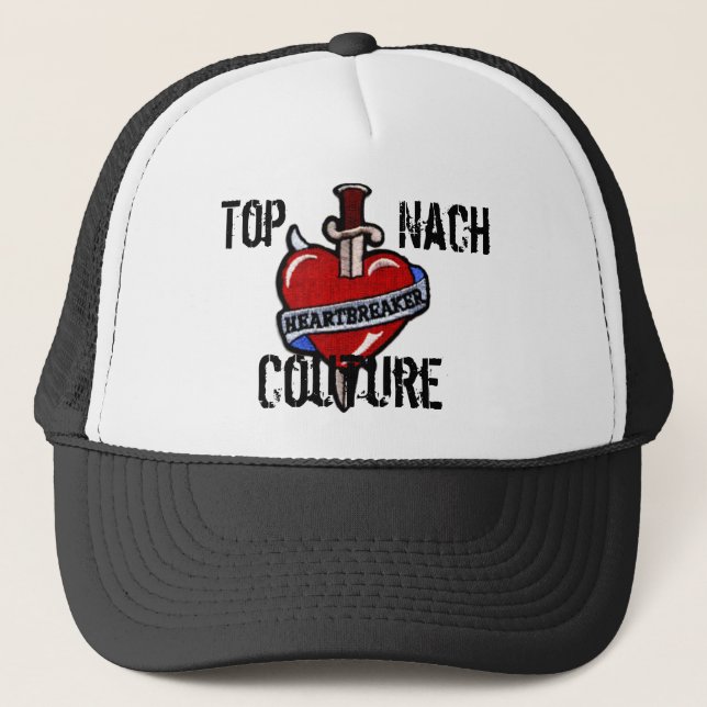 Top Nach Crown Trucker Hat (Front)