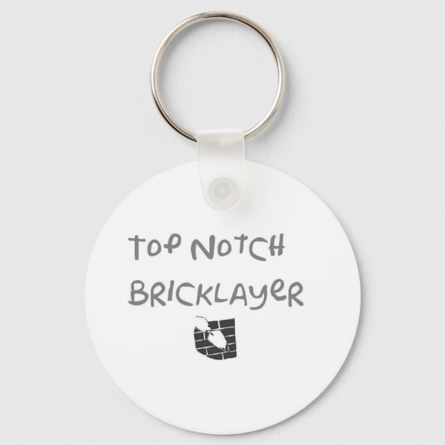 Top notch bricklayer key ring (Front)