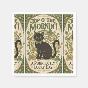 Top O' The Morning - St. Patrick's Day Napkin