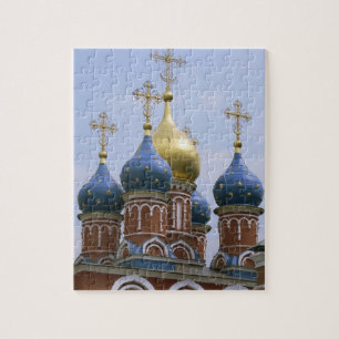 Top of Russian Orthodox Church in Russia Jigsaw Puzzle