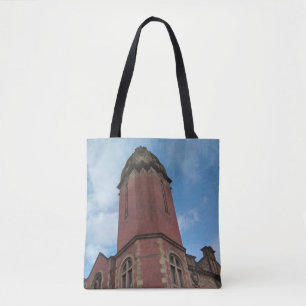 Top of the building tote bag
