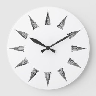 Top of the Chrysler Building Large Clock