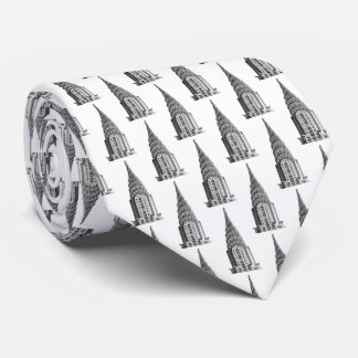 Top of the Chrysler Building NYC B&W  DIY BG White Tie