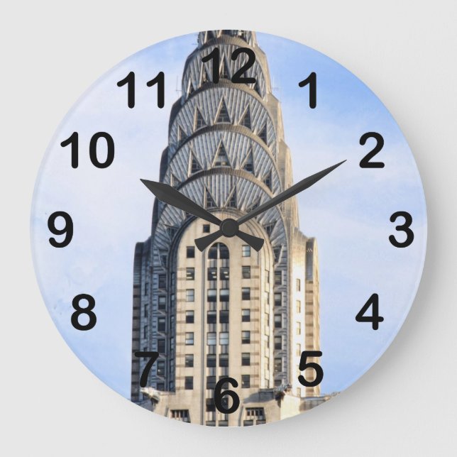 Top of the Chrysler Building NYC Clock (Front)